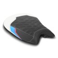 LUIMOTO (Motorsports) M SPORT Rider Seat Cover for the BMW M1000RR (2023+) - Fits M Sport Seat Only LUIMOTO (Motorsports) M SPORT Rider Seat Cover for the BMW M1000RR (2023+) - Fits M Sport Seat Only